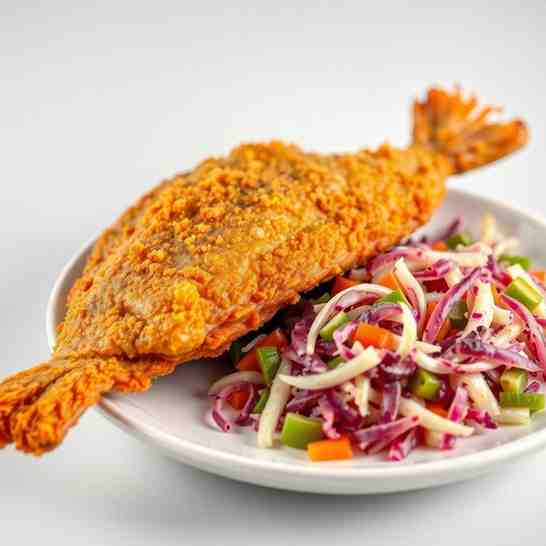 Haitian Fried Fish & Pikliz - the Best Seasoning